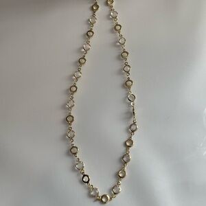 Elegant Gold and Silver Women's Necklace